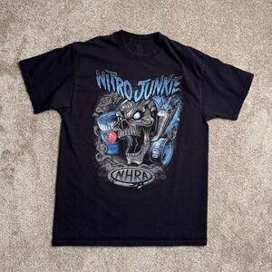 BLACK NITRO JUNKIE GRAPHIC TEE